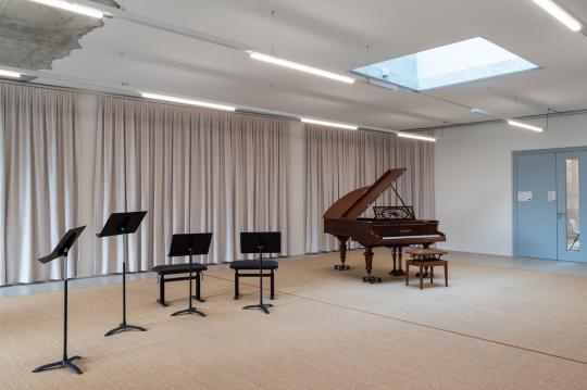 ProbenRaum West T&uuml;r tonRaum