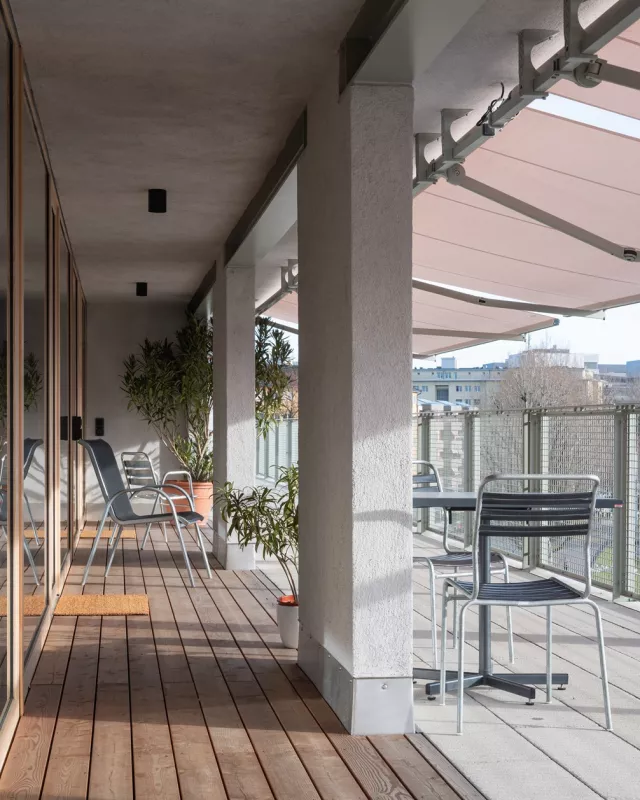 Terrasse Gästwohnung tonRaum 